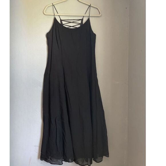 Laundry By Shelli Segal Dresses & Skirts - Laundry by Shelli Segal Vintage 90s Black Gown corset back size 8